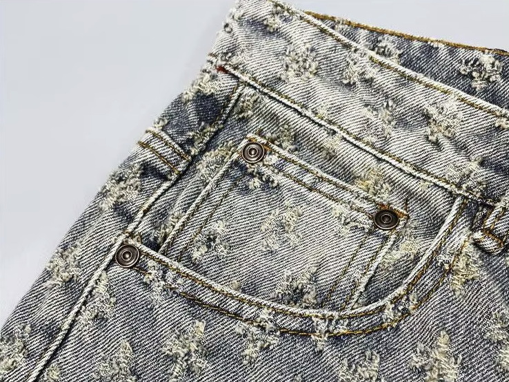 "VINTAGA" LIGHTBLUE SHORT JEANS