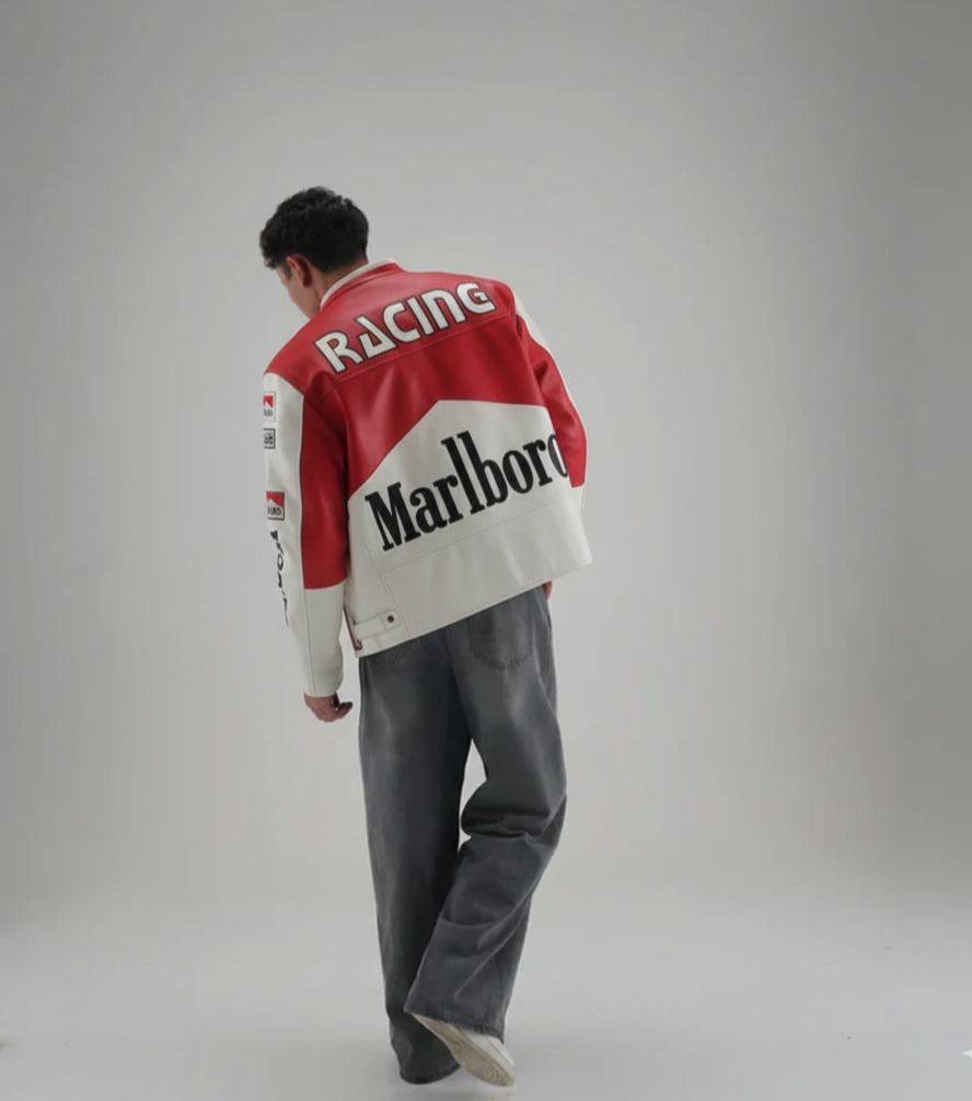 Racing Leather Jacket V1 - מלברו
