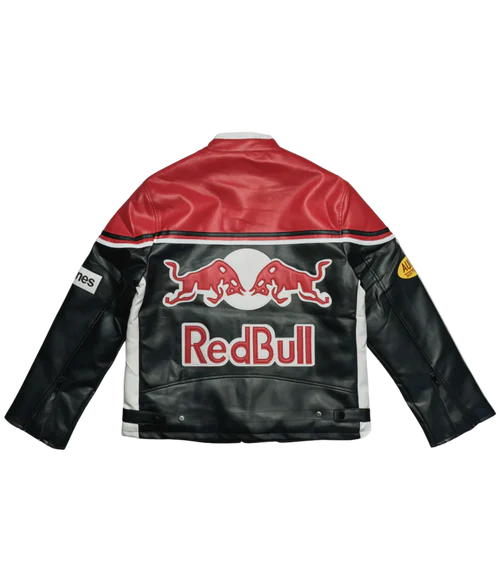 Racing Leather Jacket V1 - רדבול