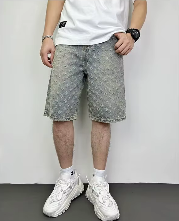 "VINTAGA" LIGHTBLUE SHORT JEANS