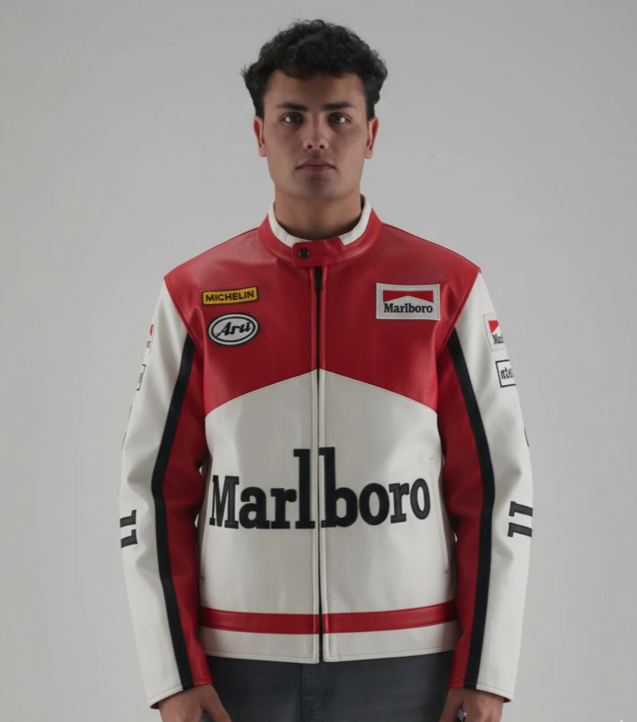 Racing Leather Jacket V1 - מלברו