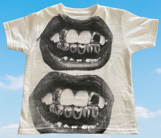 Vintage Lips - טי שירט