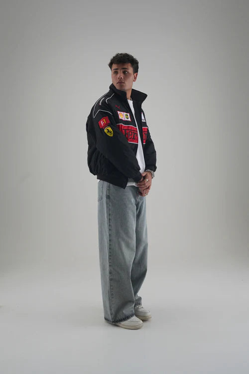 JACKET VINATGE RETRO V3 - פרארי