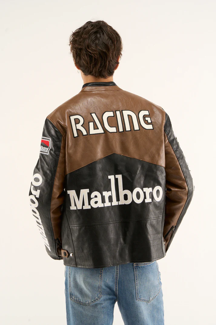 Racing Leather Jacket V2 - מלברו