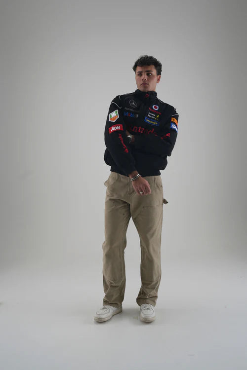 JACKET VINTAGE RETRO - מרצדס