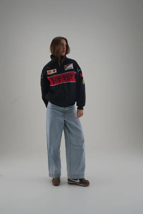 JACKET VINATGE RETRO V3 - פרארי