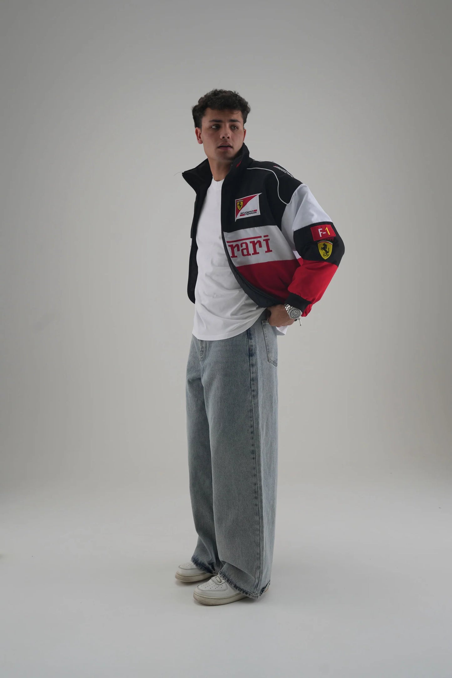 JACKET VINATGE RETRO V2 - פרארי