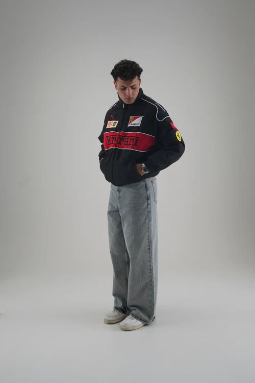 JACKET VINATGE RETRO V3 - פרארי