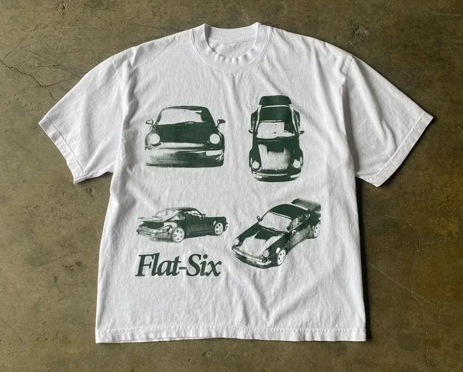 Flat Six - טי שירט וינטג