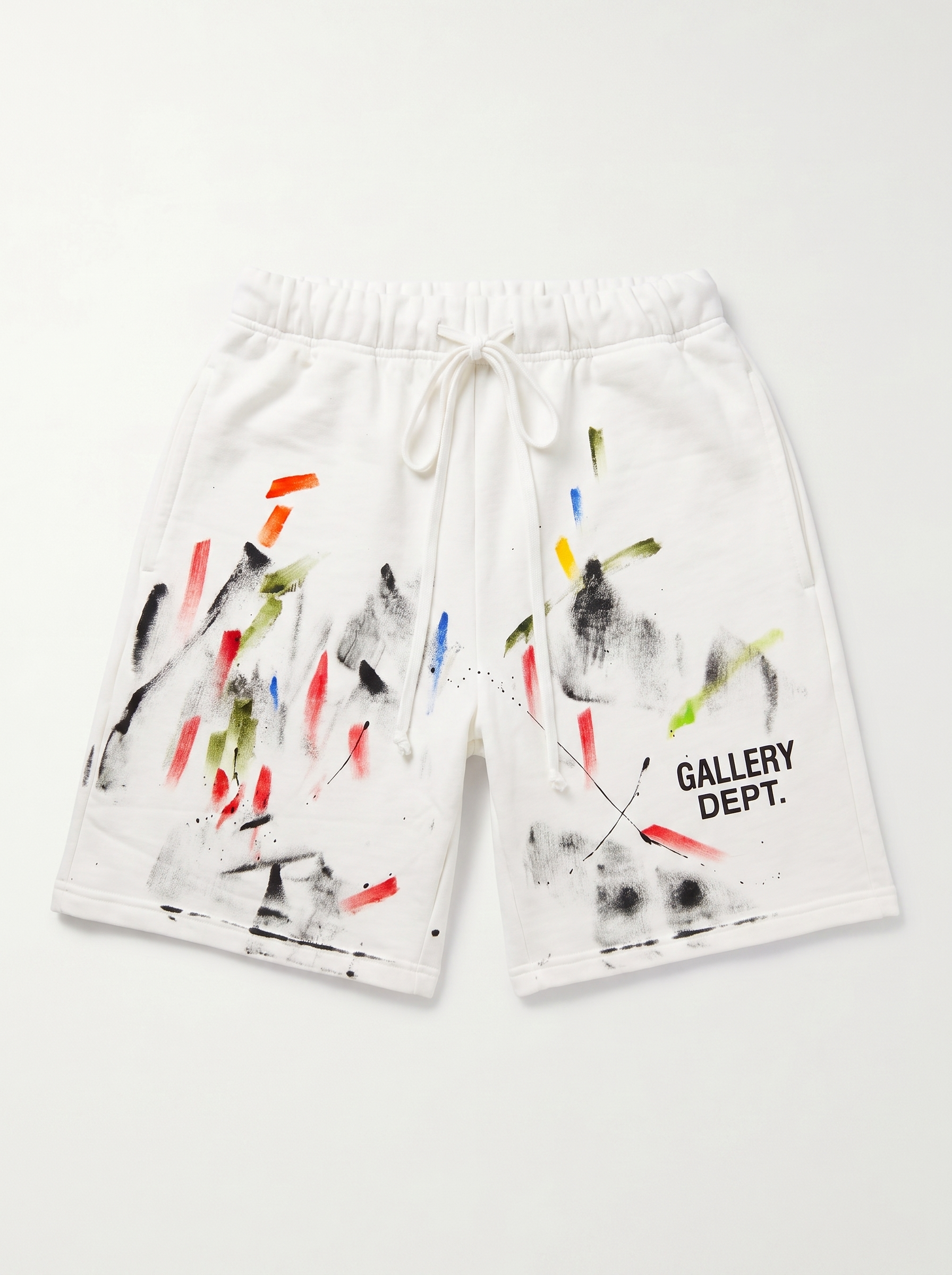 GALLERY DEPT | מכנס קצר לבן צבעוני