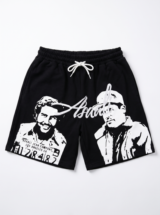 Stussy | מכנס קצר שחור פאבלו